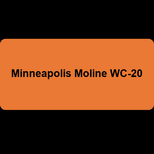 Minneapolis Moline WC-20